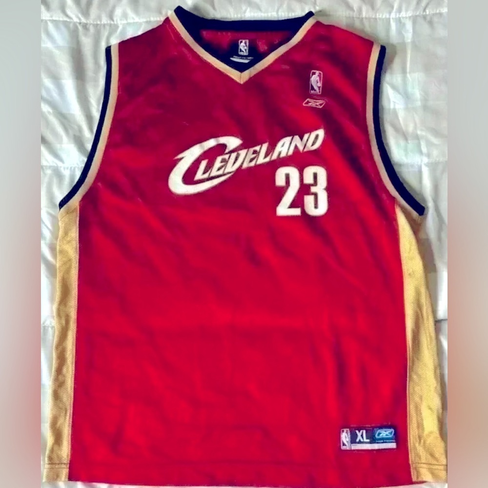 Cleveland Cavaliers Reebok Rookie Lebron James #23 Jersey